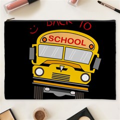 Back To School - School Bus Cosmetic Bag (xxxl)  by Valentinaart