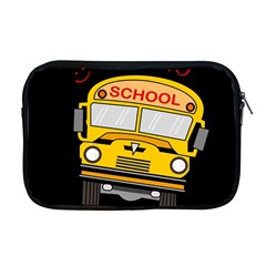 Back To School - School Bus Apple Macbook Pro 17  Zipper Case by Valentinaart