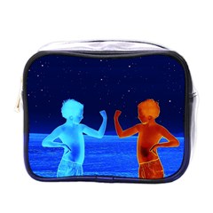 Space Boys  Mini Toiletries Bags by Valentinaart