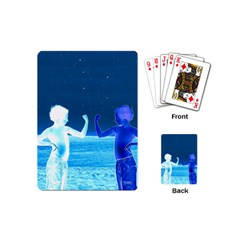 Space Boys  Playing Cards (mini)  by Valentinaart