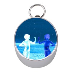 Space Boys  Mini Silver Compasses by Valentinaart