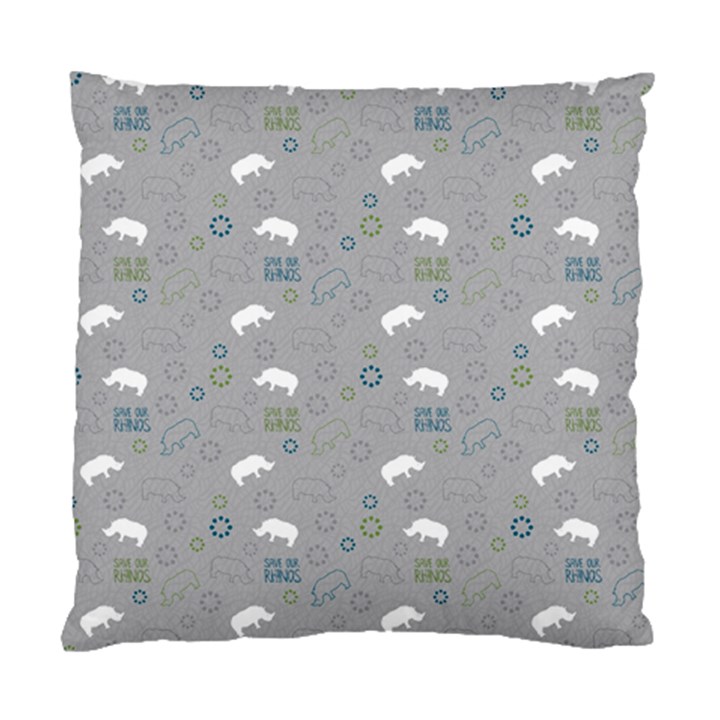 Shave Our Rhinos Animals Monster Standard Cushion Case (One Side)