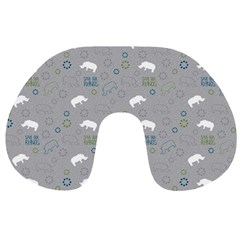 Shave Our Rhinos Animals Monster Travel Neck Pillows by Mariart