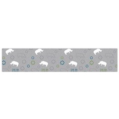 Shave Our Rhinos Animals Monster Flano Scarf (small) by Mariart