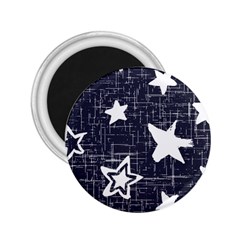 Star Space Line Blue Art Cute Kids 2 25  Magnets