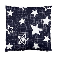 Star Space Line Blue Art Cute Kids Standard Cushion Case (two Sides)