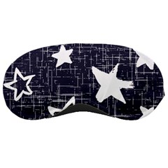 Star Space Line Blue Art Cute Kids Sleeping Masks