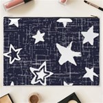 Star Space Line Blue Art Cute Kids Cosmetic Bag (XXXL)  Back