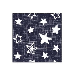 Star Space Line Blue Art Cute Kids Satin Bandana Scarf by Mariart