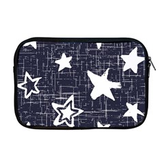 Star Space Line Blue Art Cute Kids Apple Macbook Pro 17  Zipper Case