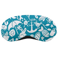 Summer Icons Toss Pattern Sleeping Masks