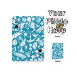 Summer Icons Toss Pattern Playing Cards 54 (Mini)  Front - Spade2