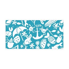 Summer Icons Toss Pattern Yoga Headband by Mariart