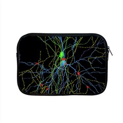 Synaptic Connections Between Pyramida Neurons And Gabaergic Interneurons Were Labeled Biotin During Apple Macbook Pro 15  Zipper Case by Mariart