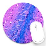 The Luxol Fast Blue Myelin Stain Round Mousepads Front