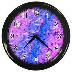 The Luxol Fast Blue Myelin Stain Wall Clocks (black) by Mariart