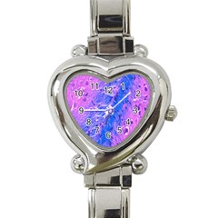 The Luxol Fast Blue Myelin Stain Heart Italian Charm Watch by Mariart