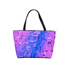 The Luxol Fast Blue Myelin Stain Shoulder Handbags by Mariart