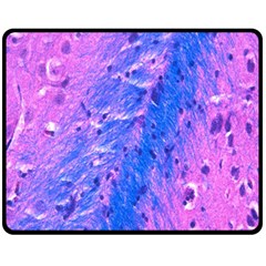 The Luxol Fast Blue Myelin Stain Fleece Blanket (medium) 