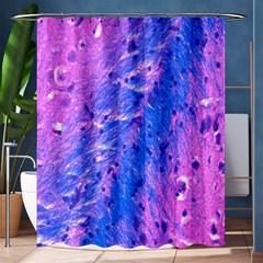 The Luxol Fast Blue Myelin Stain Shower Curtain 60  X 72  (medium) 