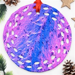 The Luxol Fast Blue Myelin Stain Ornament (round Filigree) by Mariart