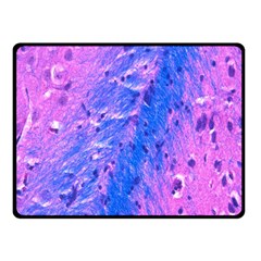 The Luxol Fast Blue Myelin Stain Double Sided Fleece Blanket (small) 