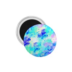 Transparent Colorful Rainbow Blue Paint Sky 1 75  Magnets by Mariart