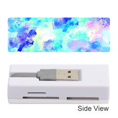 Transparent Colorful Rainbow Blue Paint Sky Memory Card Reader (stick) 