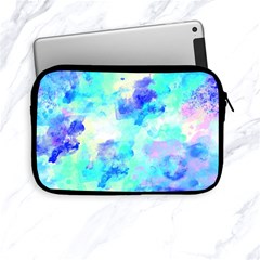 Transparent Colorful Rainbow Blue Paint Sky Apple Ipad Mini Zipper Cases by Mariart