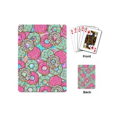 Donuts pattern Playing Cards (Mini) 