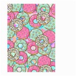 Donuts pattern Large Garden Flag (Two Sides) Front