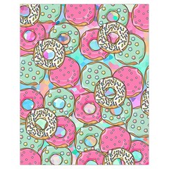 Donuts Pattern Drawstring Bag (small) by ValentinaDesign