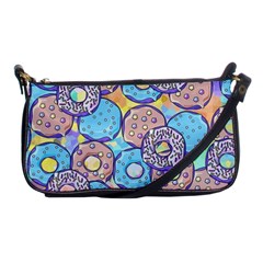 Donuts Pattern Shoulder Clutch Bags