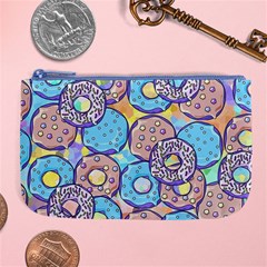 Donuts Pattern Large Coin Purse