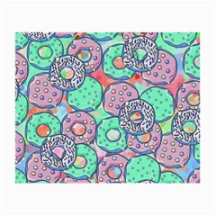 Donuts Pattern Small Glasses Cloth (2-side) by ValentinaDesign