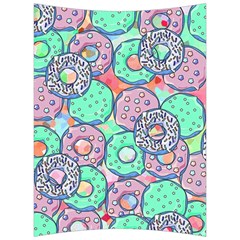 Donuts Pattern Back Support Cushion by ValentinaDesign