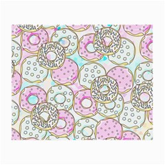 Donuts Pattern Small Glasses Cloth (2-side) by ValentinaDesign