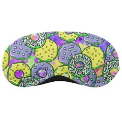 Donuts Pattern Sleeping Masks by ValentinaDesign