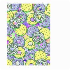 Donuts Pattern Large Garden Flag (two Sides) by ValentinaDesign