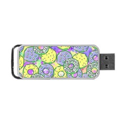 Donuts Pattern Portable Usb Flash (two Sides) by ValentinaDesign