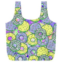 Donuts Pattern Full Print Recycle Bags (l)  by ValentinaDesign