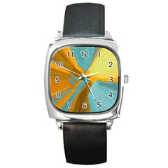 Sunshine 1576 Square Metal Watch by friedlanderWann