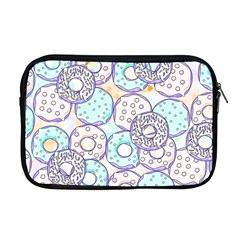 Donuts Pattern Apple Macbook Pro 17  Zipper Case by ValentinaDesign