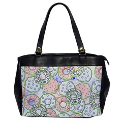 Donuts Pattern Office Handbags by ValentinaDesign