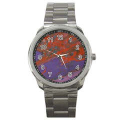  Purple Rain Img 1744 Sport Metal Watch by friedlanderWann