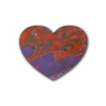  Purple Rain Img 1744 Heart Coaster (4 pack)  Front