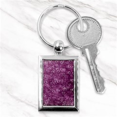 Heart pattern Key Chains (Rectangle) 