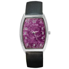 Heart pattern Barrel Style Metal Watch