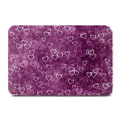 Heart pattern Plate Mats