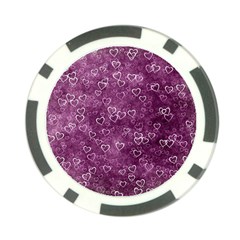 Heart pattern Poker Chip Card Guard